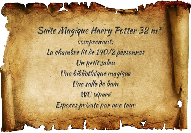 parchemin harry potter