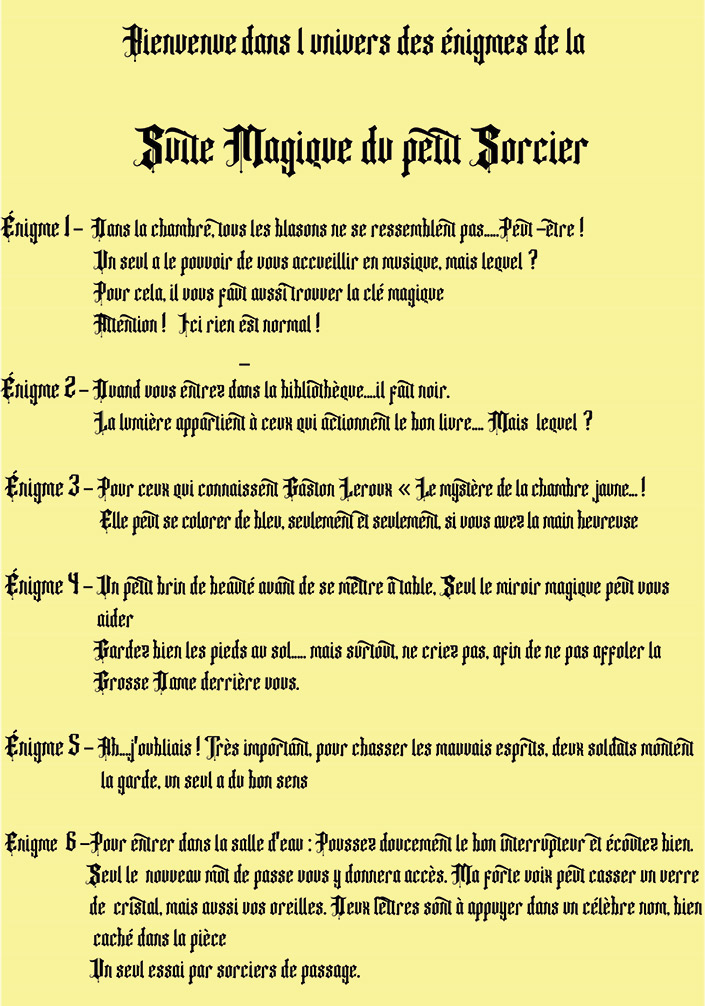 Chambre des secrets harry potter
