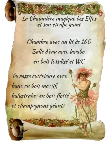 parchemin chaumière des Elfes
