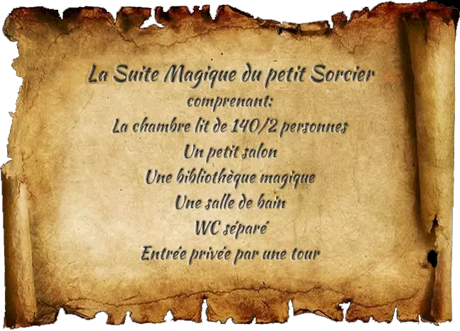 parchemin harry potter